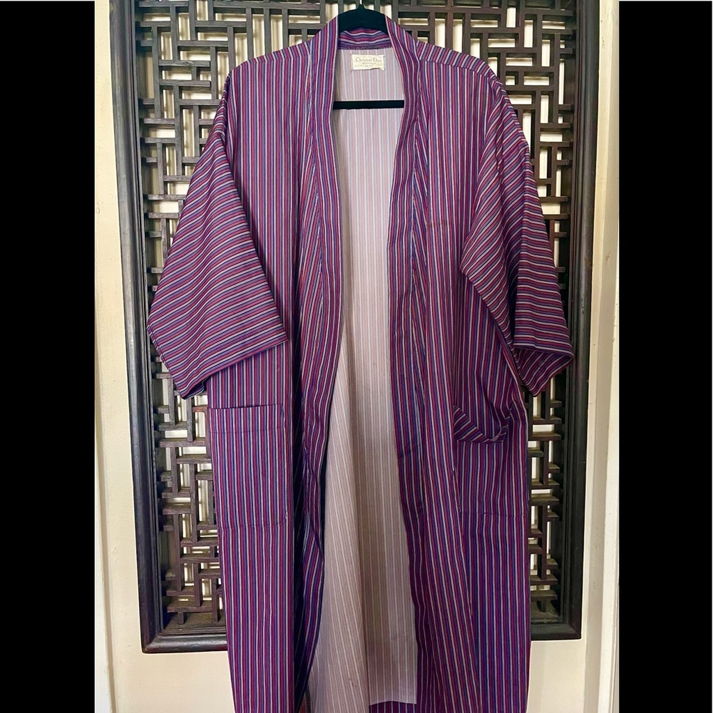 Vintage Christian Dior Silk Robe